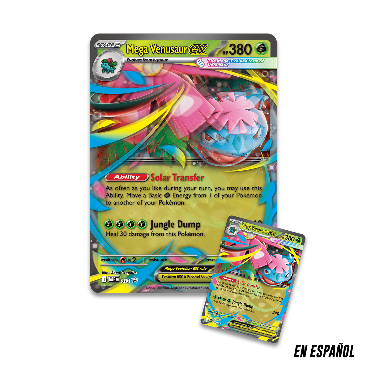 POKEMON TCG MEGA VENUSAU EX PREM COL SPA