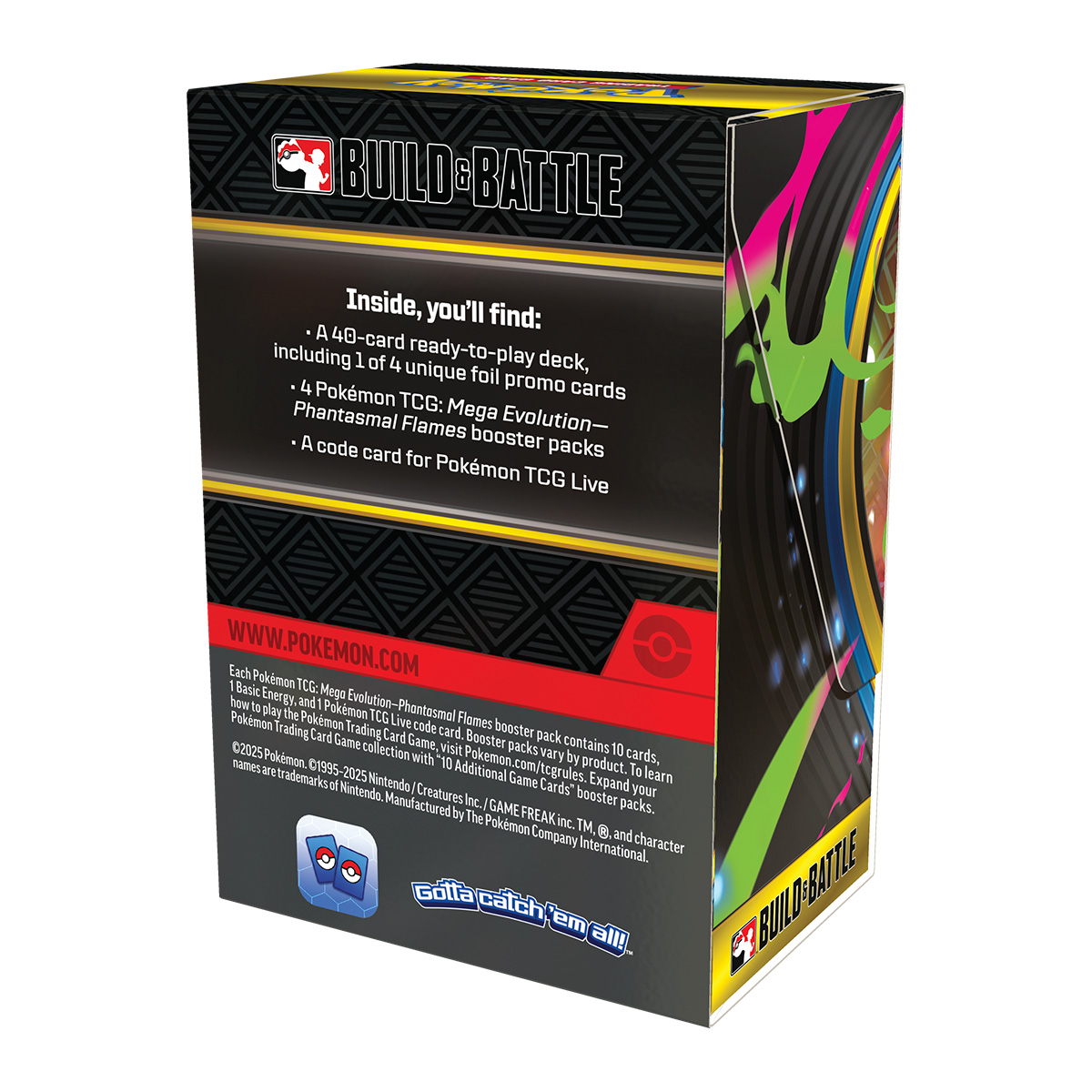 POKEMON TCG PHANT FLAMES BUILD BATTL ENG