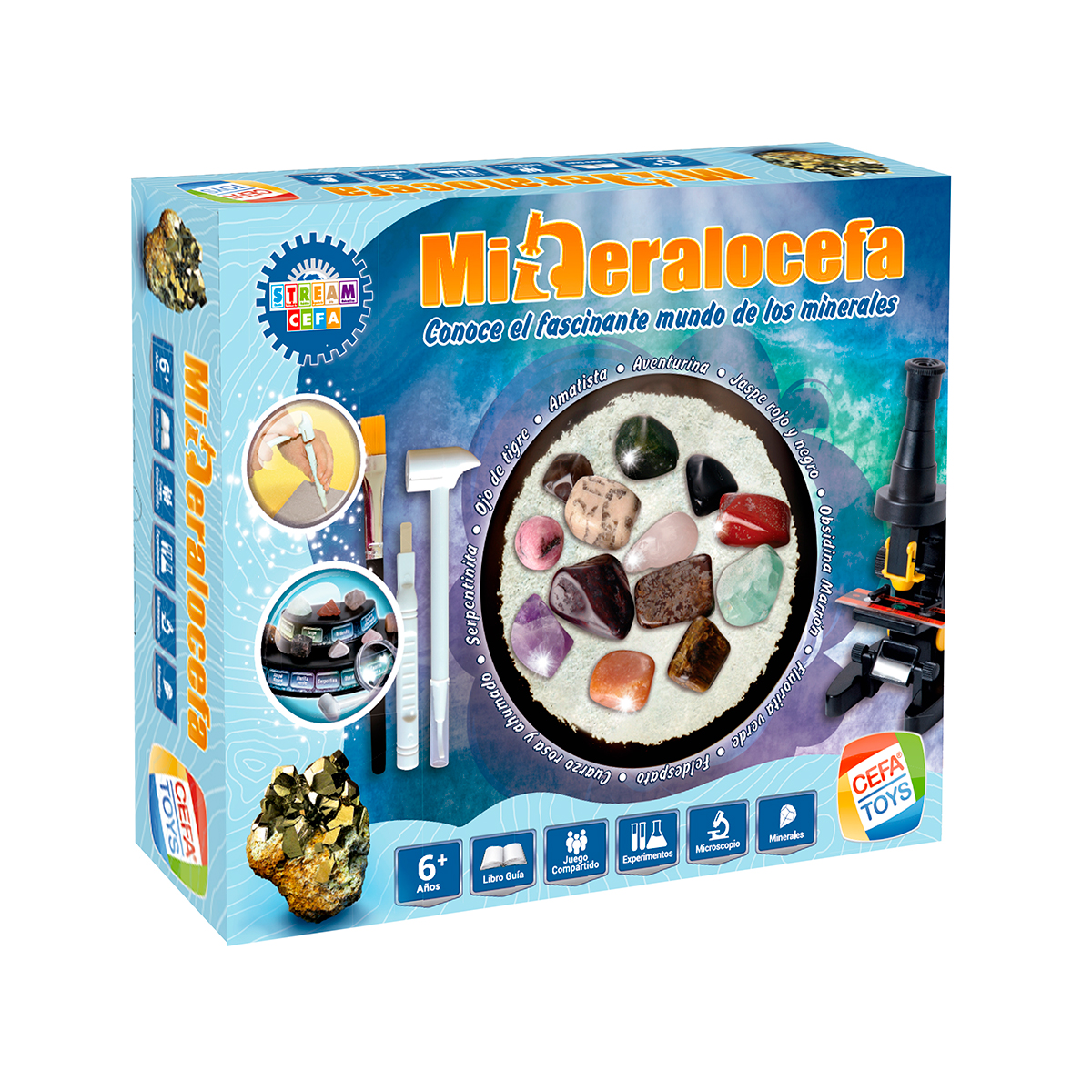 KIT DE EXPLORACION MINERALOCEFA