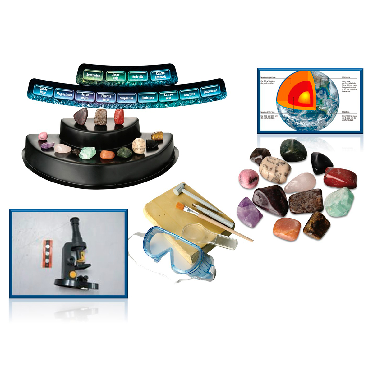 KIT DE EXPLORACION MINERALOCEFA