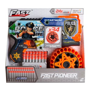 JUGUETE PISTOLA ELECTR 30 DARDOS POLICE JUGUETE PISTOLA ELECTR 30 DARDOS POLICE