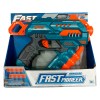 JUGUETE PISTOLA 8 DARDOS AZUL JUGUETE PISTOLA 8 DARDOS AZUL