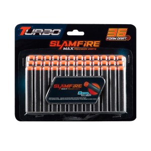 PACK DE DARDOS 36 SLAMFIRE TURBO PACK DE DARDOS 36 SLAMFIRE TURBO