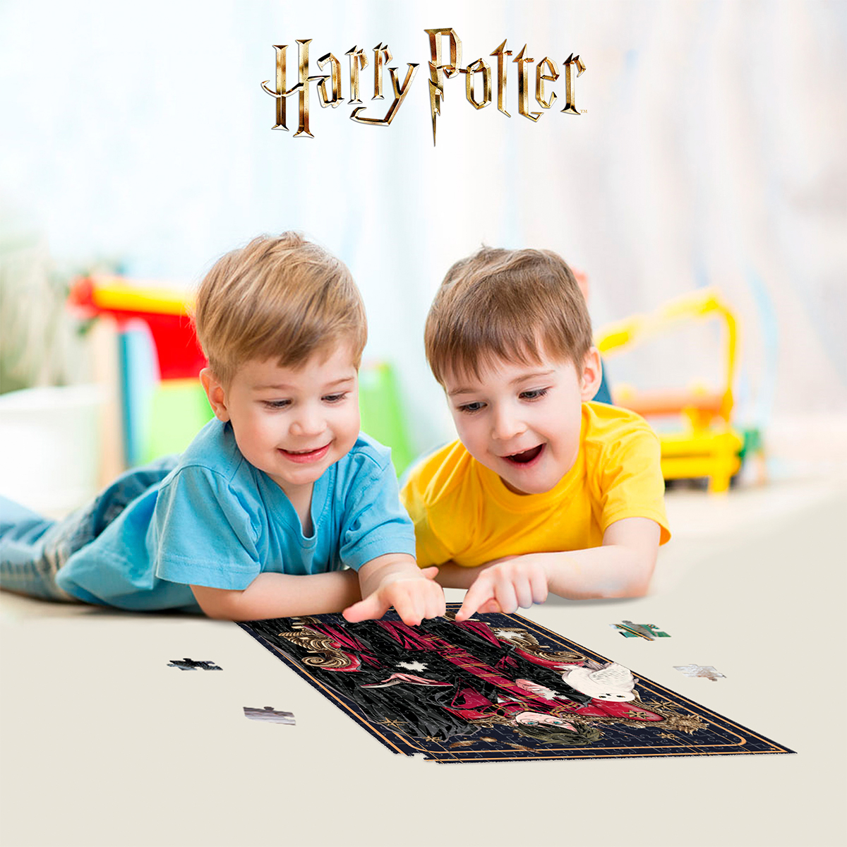 PUZZLE HARRY POTTER 300PC-P3D TIN BOOK