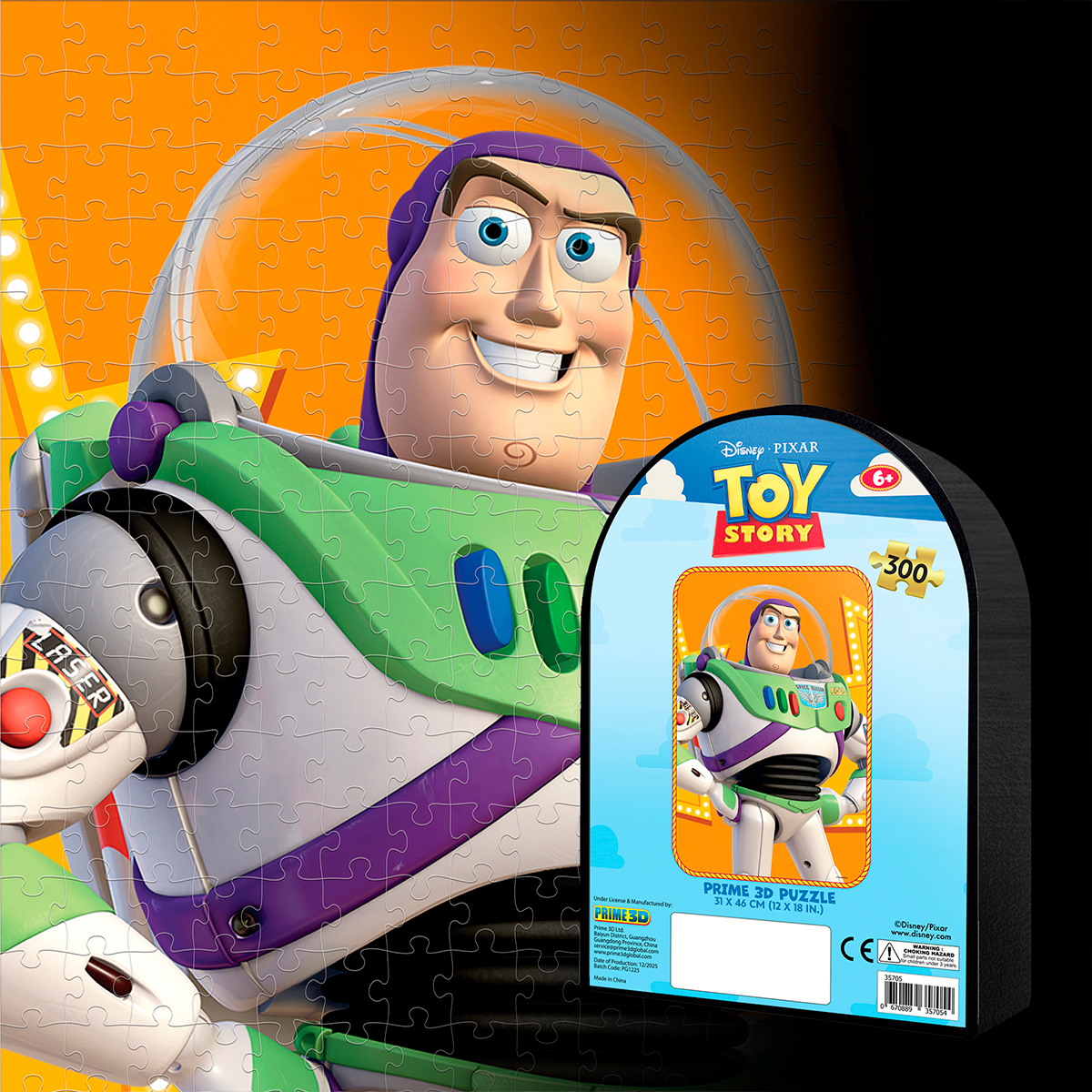 PUZZLE DISNEY TOY STORY-BUZZ 300PC TIN