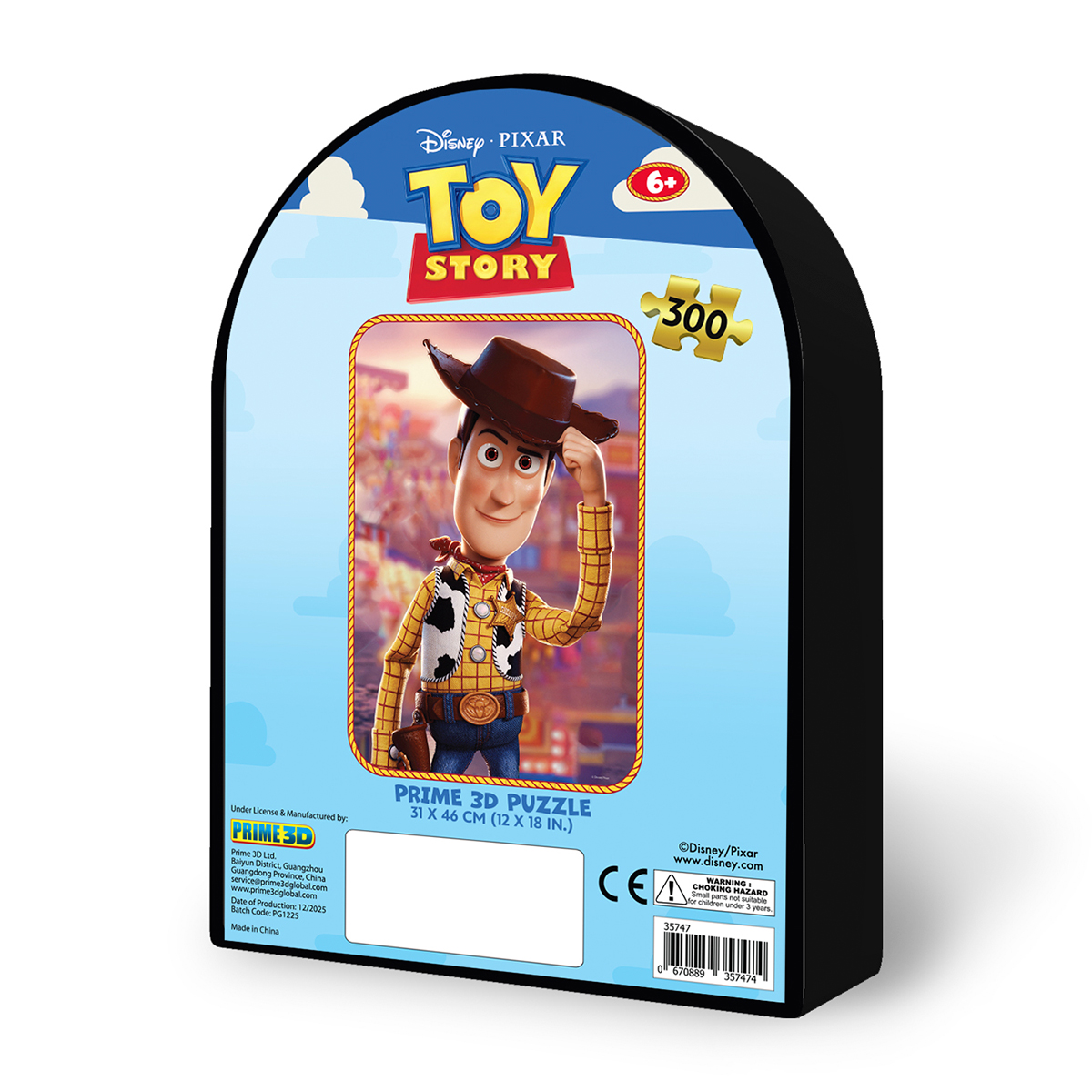PUZZLE DISNEY TOY STORY-WOODY 300PC TIN