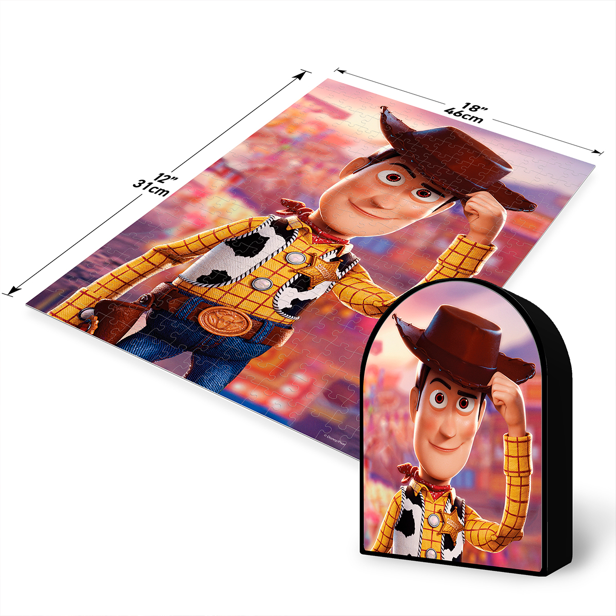 PUZZLE DISNEY TOY STORY-WOODY 300PC TIN