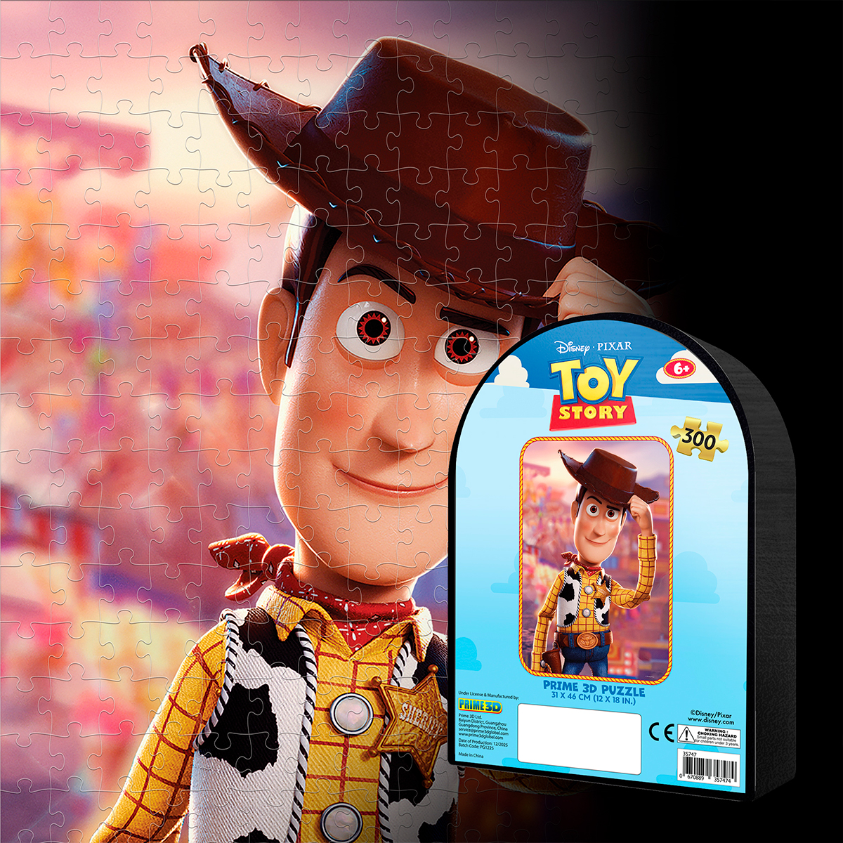 PUZZLE DISNEY TOY STORY-WOODY 300PC TIN