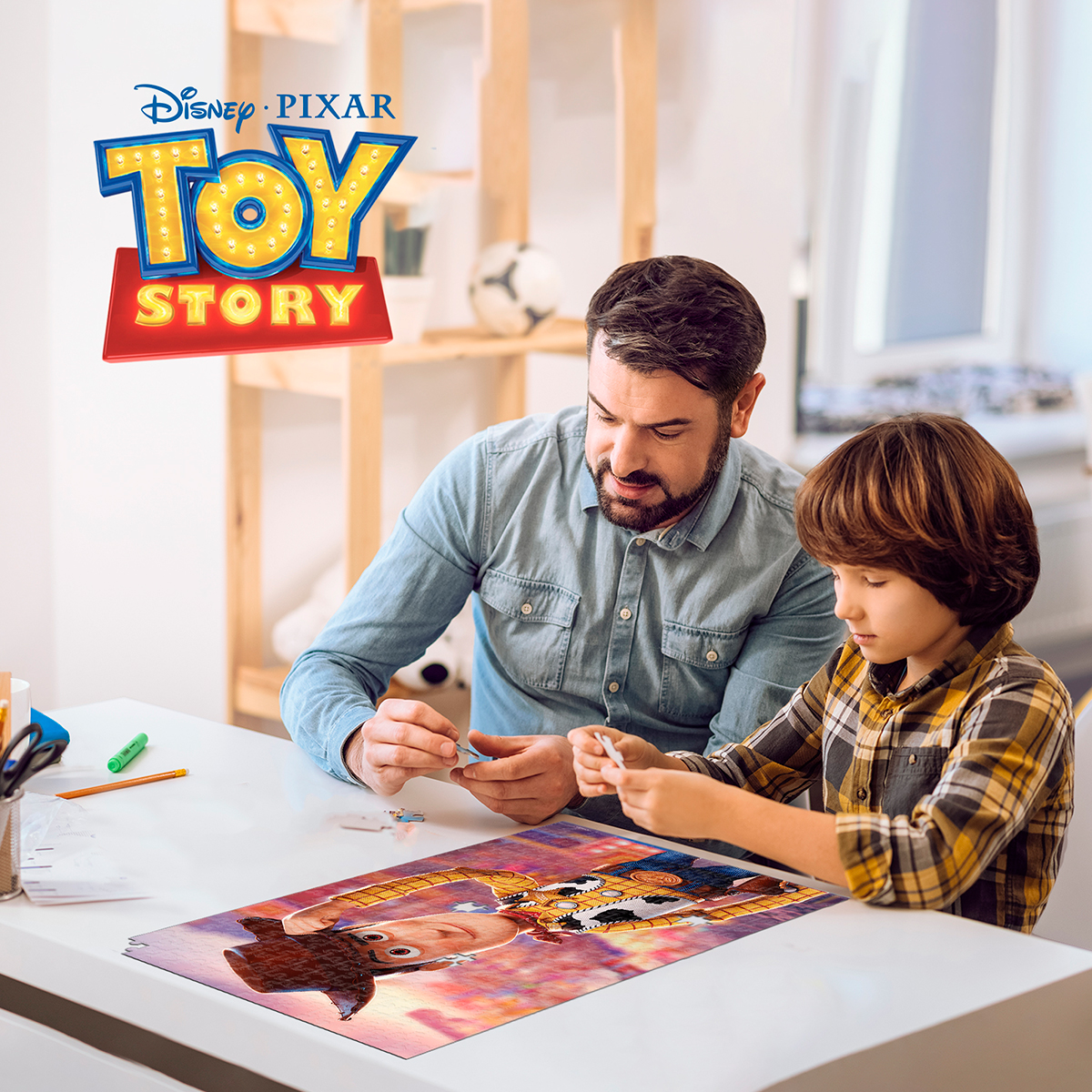 PUZZLE DISNEY TOY STORY-WOODY 300PC TIN