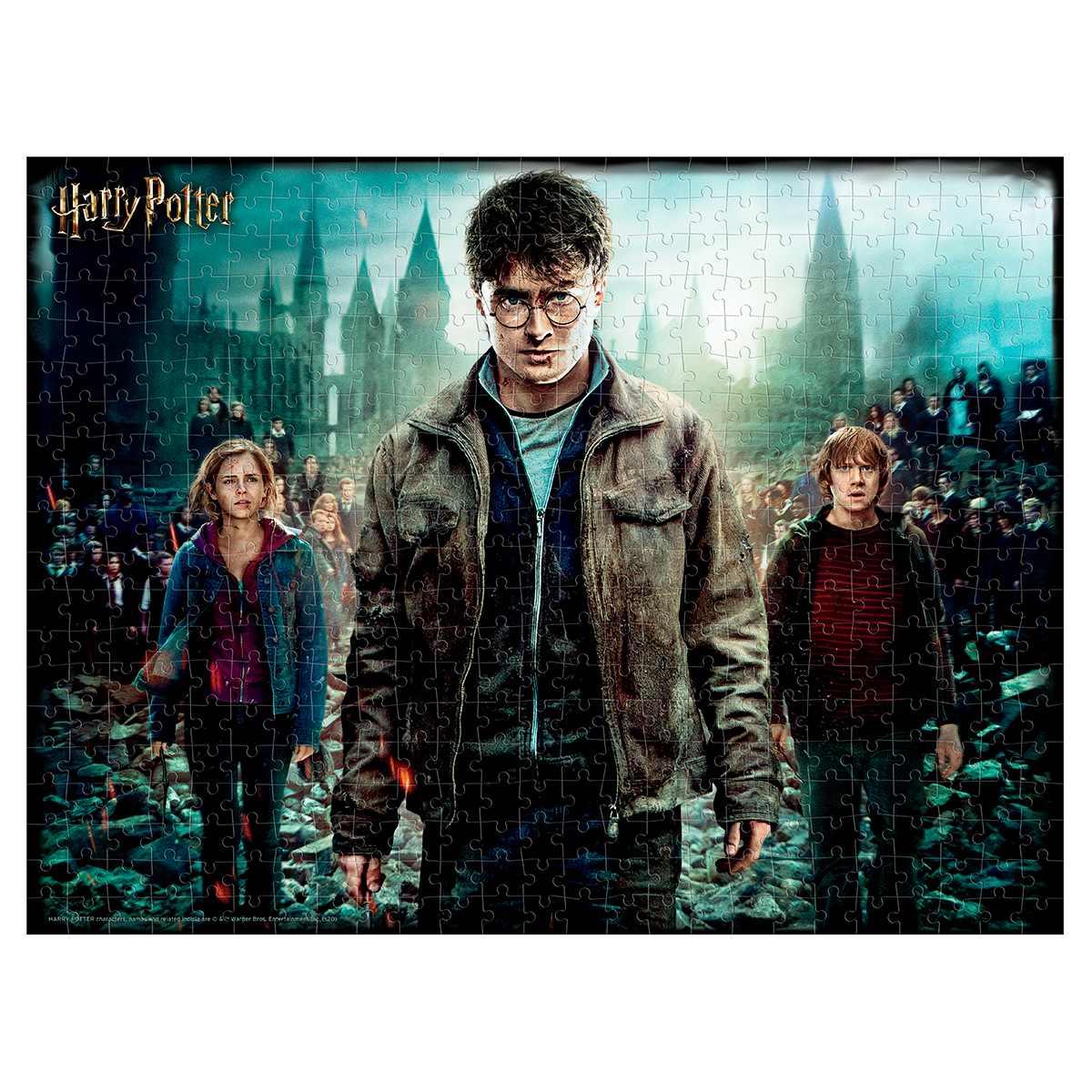 PUZZLE HARRY/HERMIONE/RON-500PC PRIME 3D