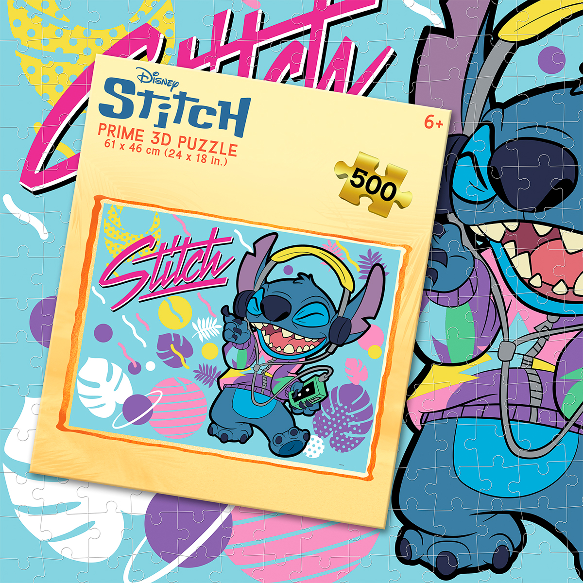 PUZZLE DISNEY STICH-500PC PRIME 3D