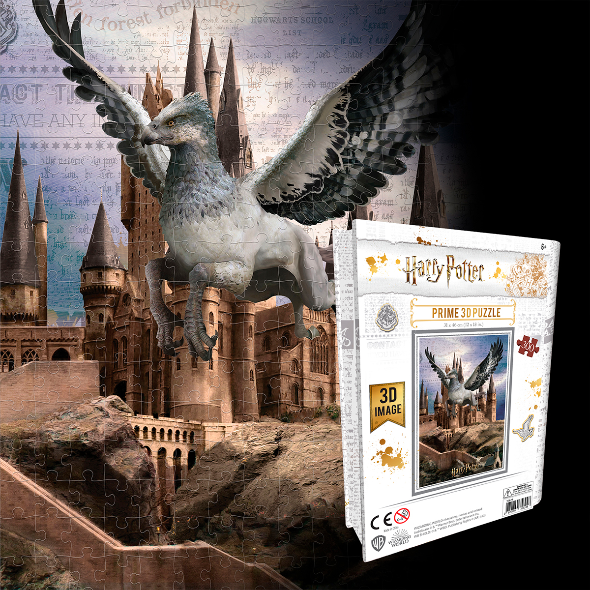 PUZZLE HARRY POTTER-BUCKBEAK 300PC TIN
