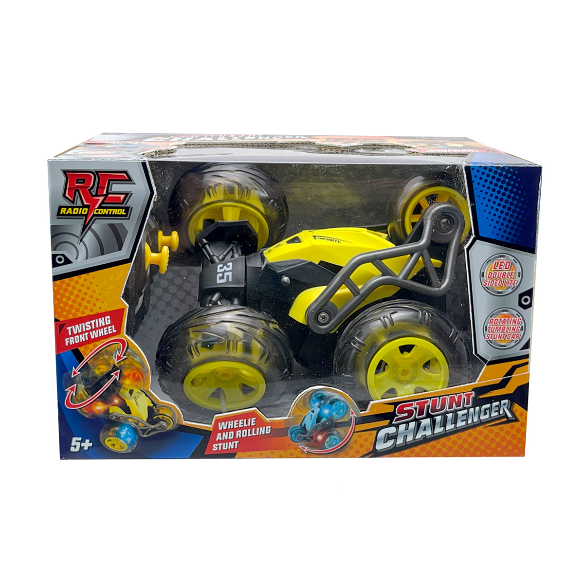 27 MHZ RC FULL FUNCTION STUNT CHALLENGER