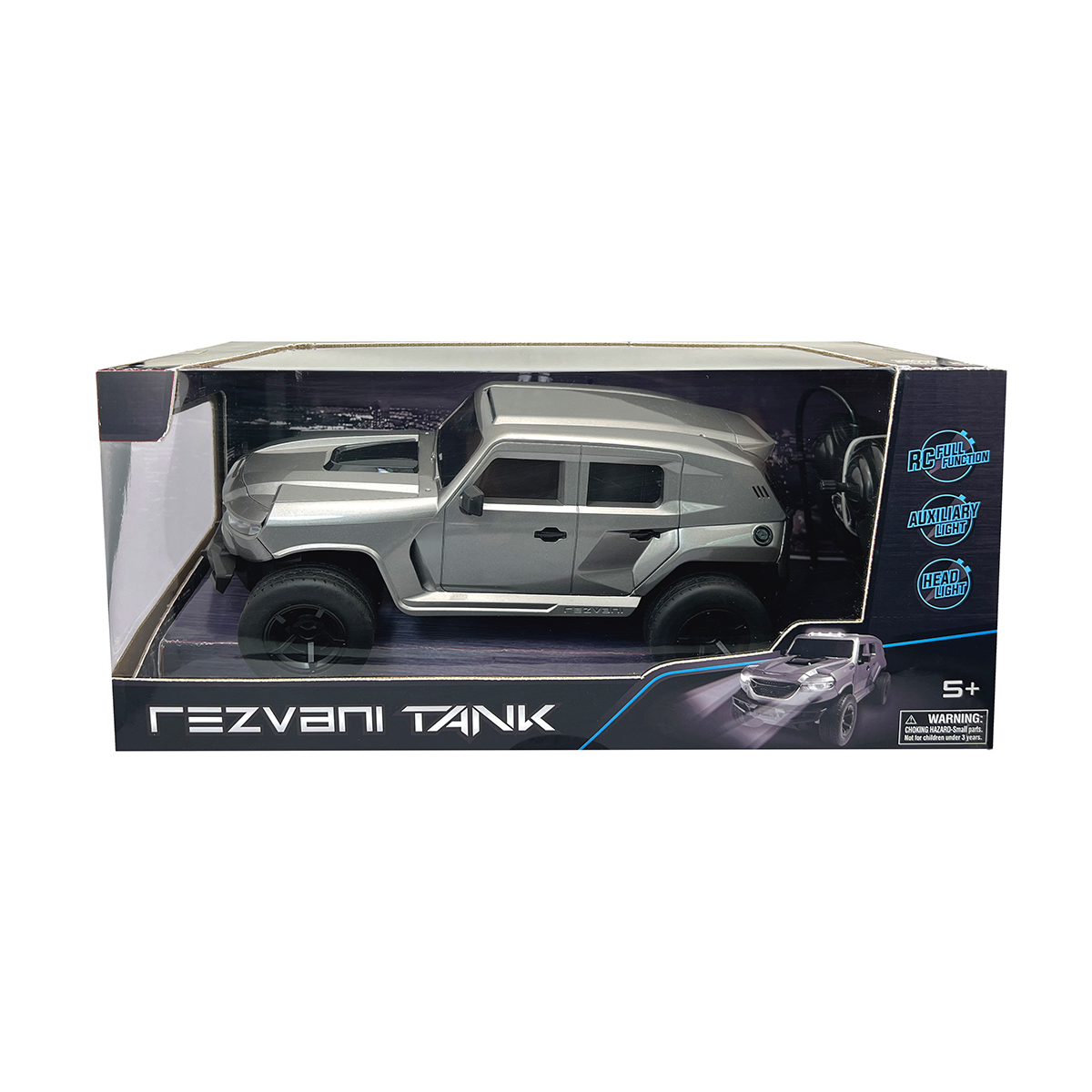 27 MHZ R/C FULL FUNCT REZVANI TANK 1 16