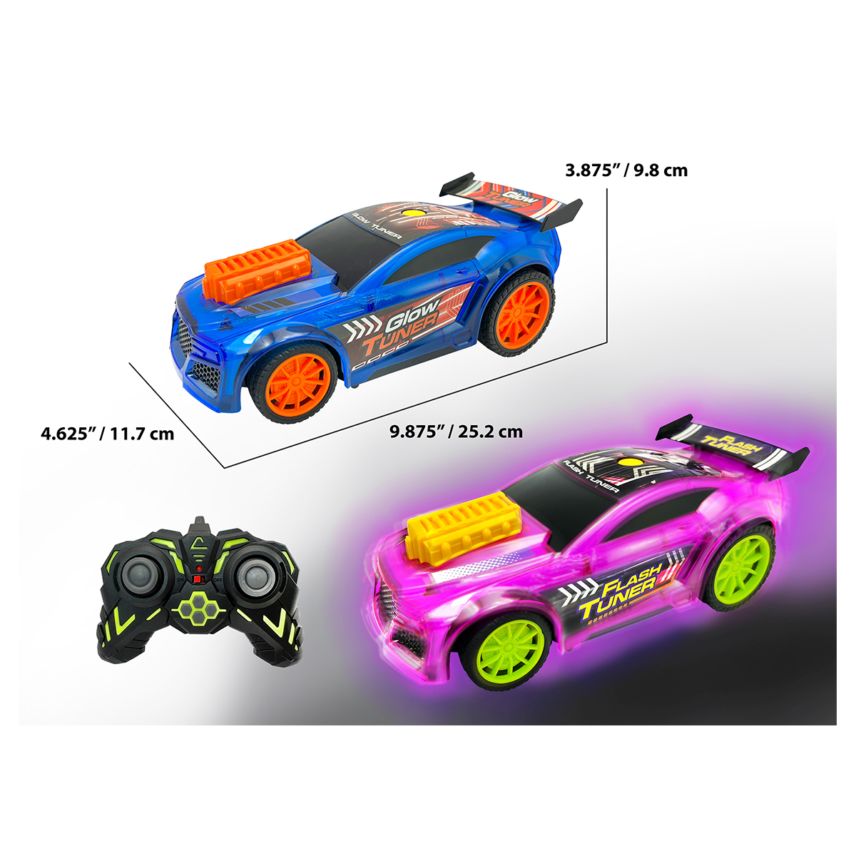 2.4 GHZ R/C LIGHT/SOUND SPEED RACER 1 18