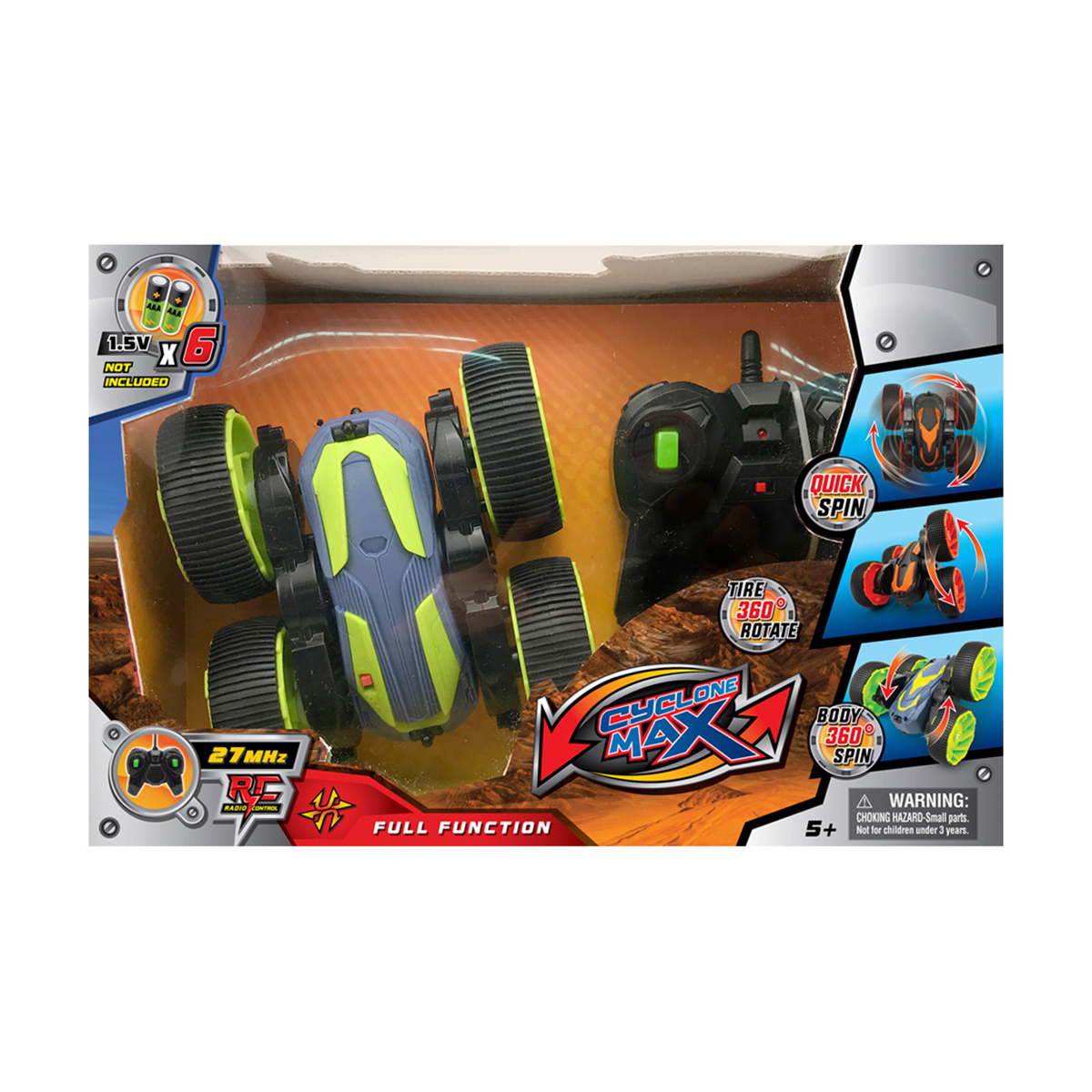 27 MHZ RC MULTI FUNCTION CYCLONE MAX