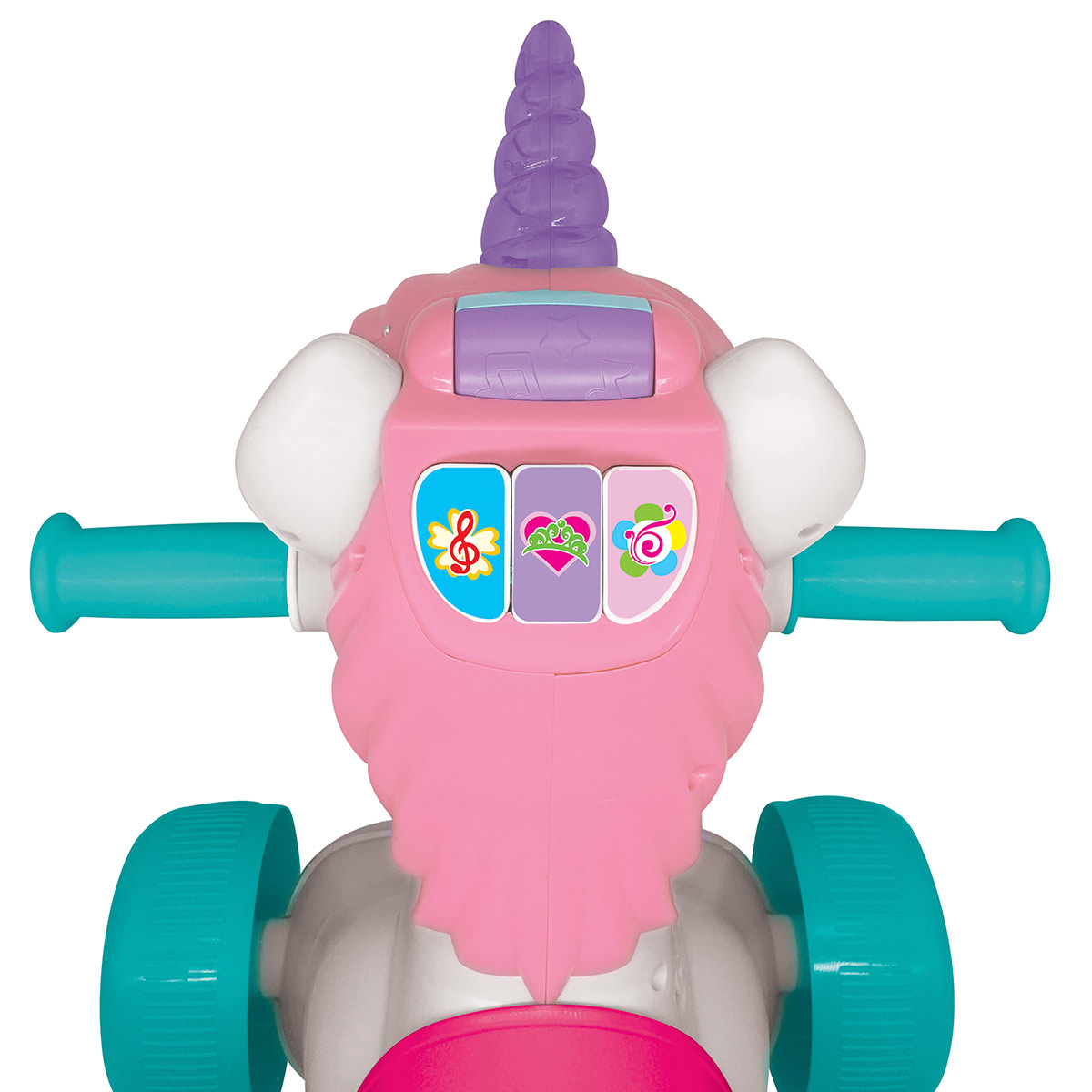 LIGHTS N SOUNDS UNICORN RIDE ON-GENERIC