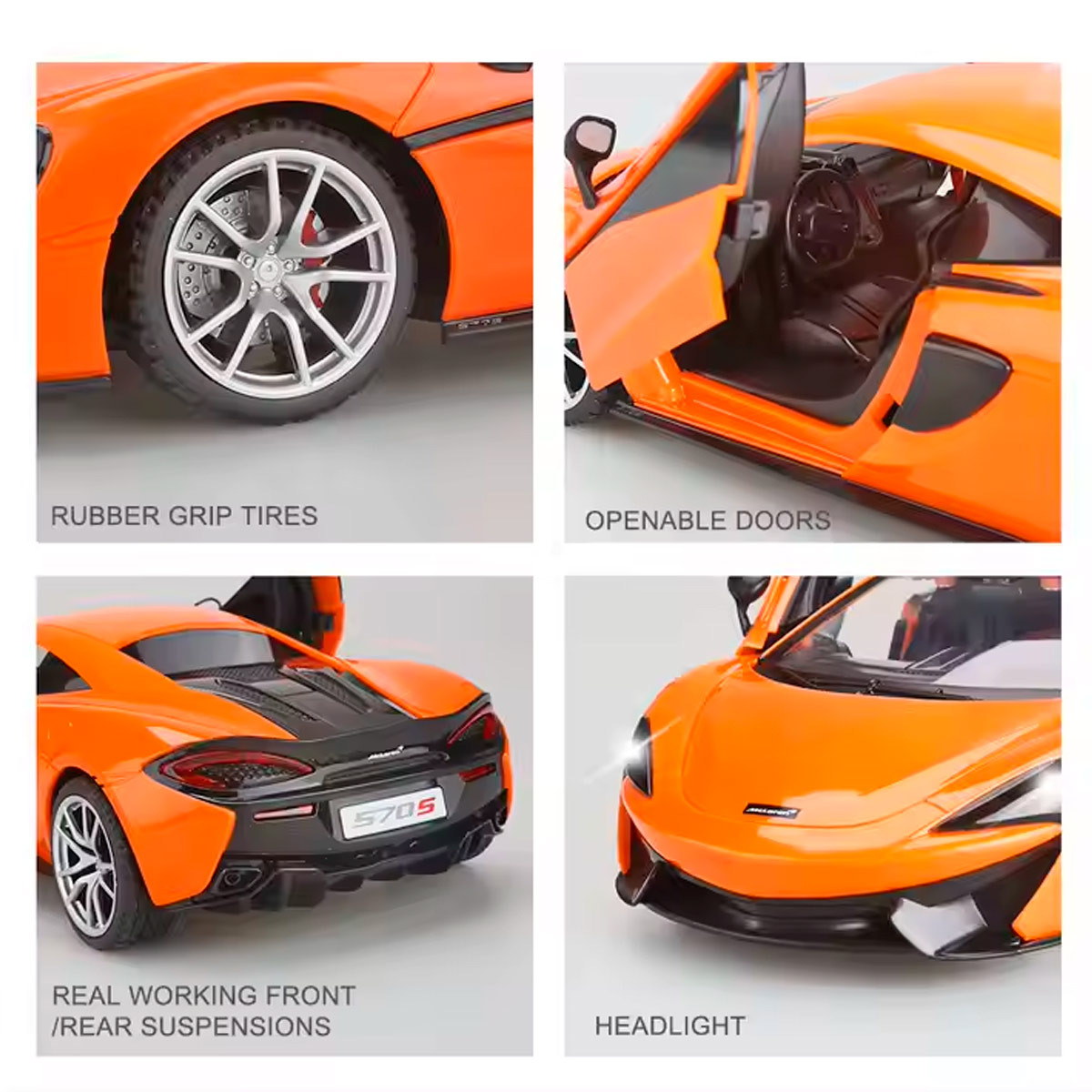 HIGH SPEED MCLAREN 570S 1/14 R/C