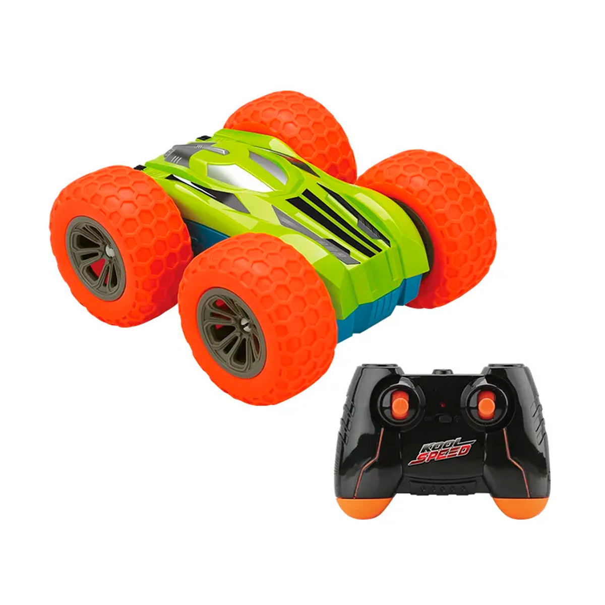 FLIP OVER STUNT CAR-LIGHT R/C FLASH ROVE