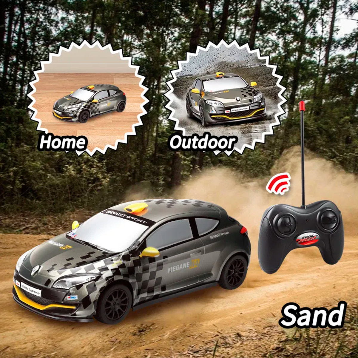 RENAULT MEGANE RS N4 1/20 R/C