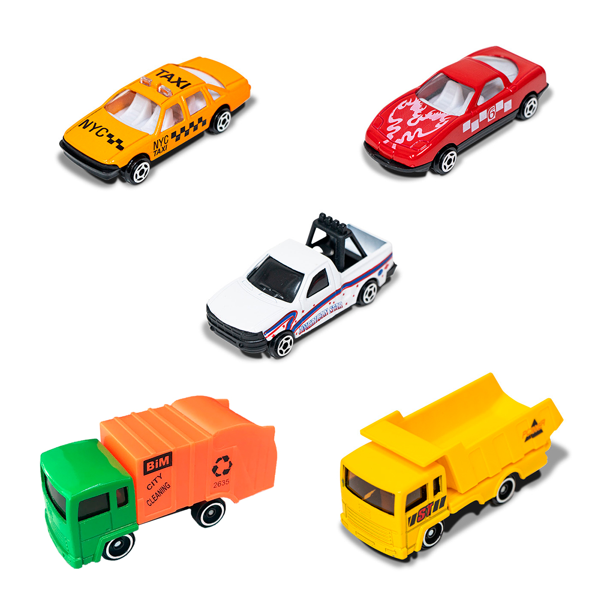 5 PACK METRO TOWN GIFT SET SURTIDO