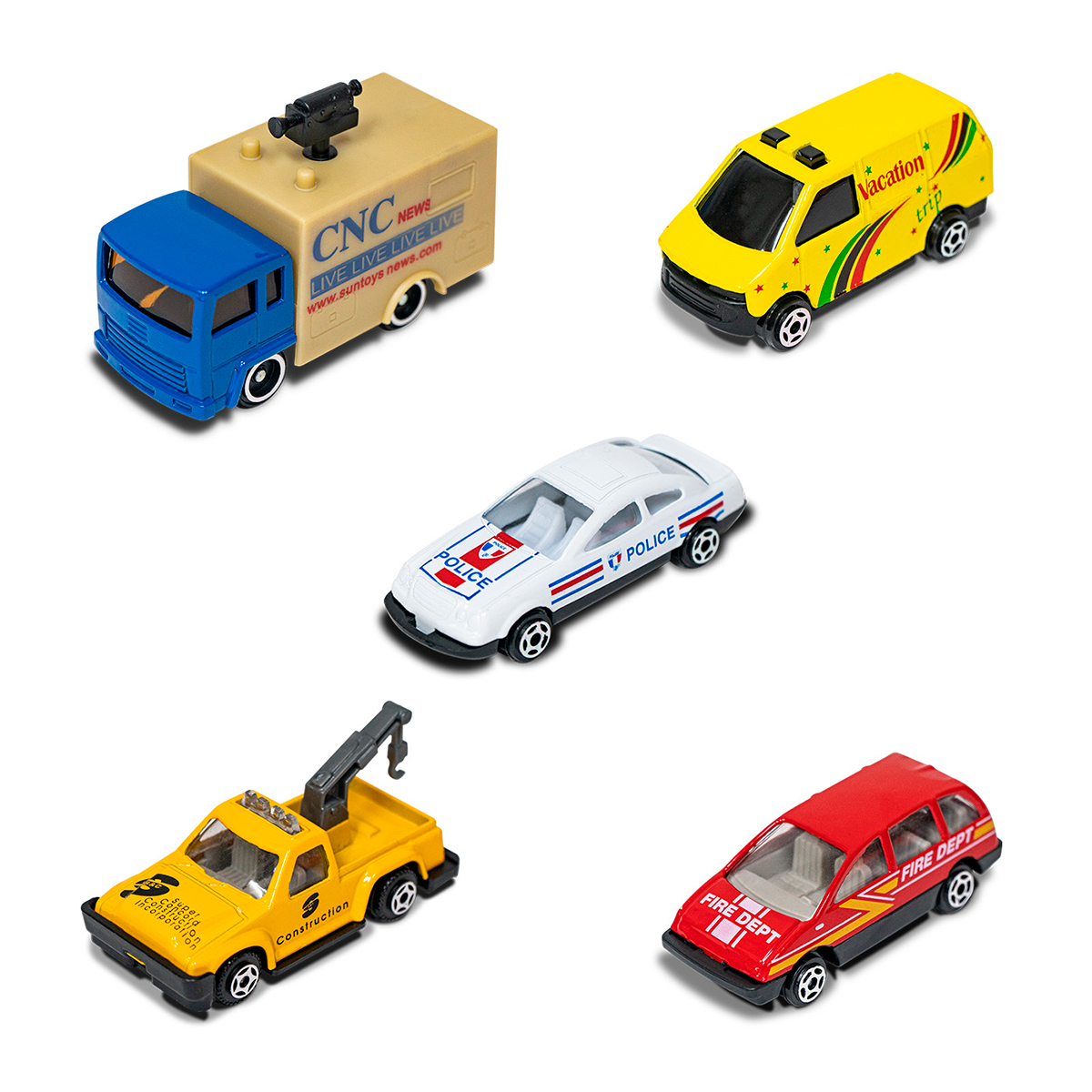 5 PACK METRO TOWN GIFT SET SURTIDO