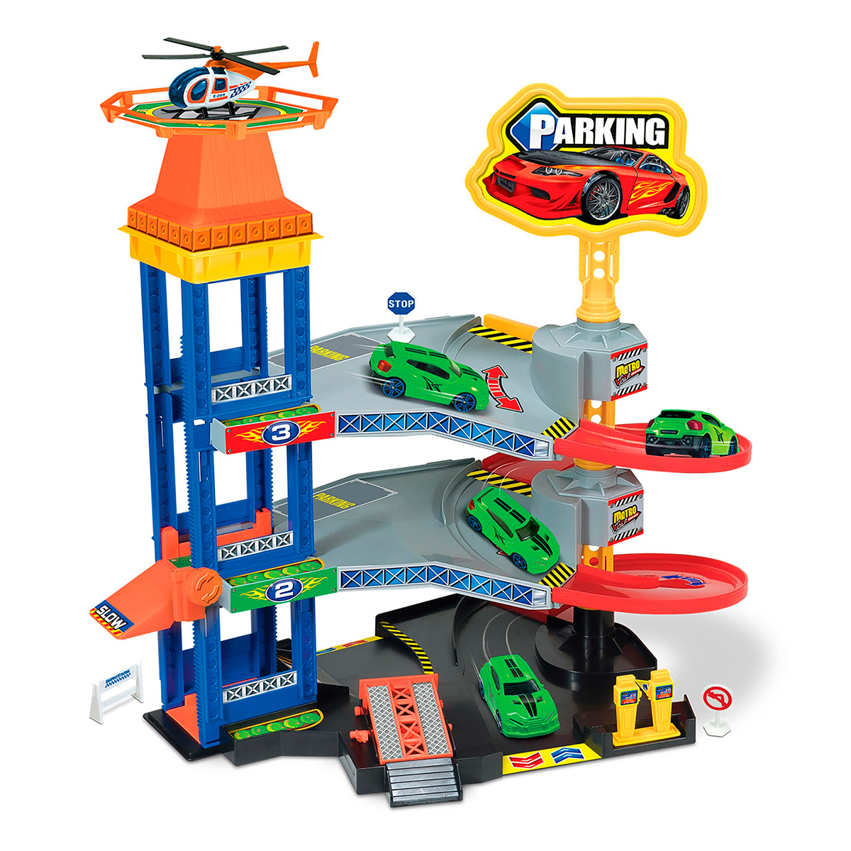 METRO N TOWN PARKING GARAGE PLAY SET