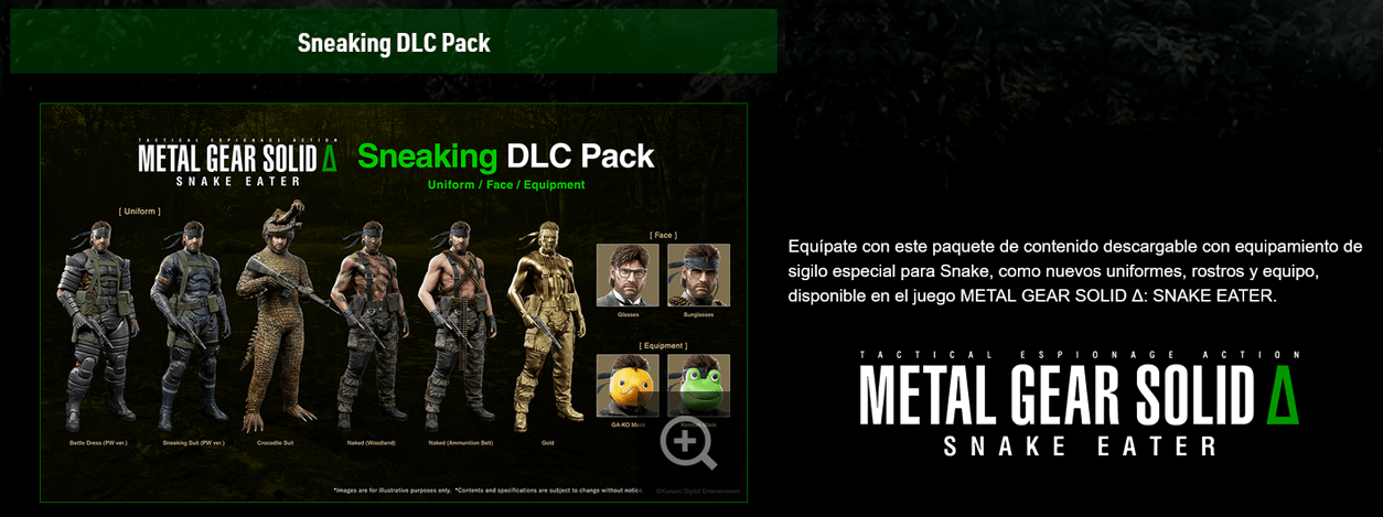 METAL GEAR SOLID-SNAKE EATER XBS