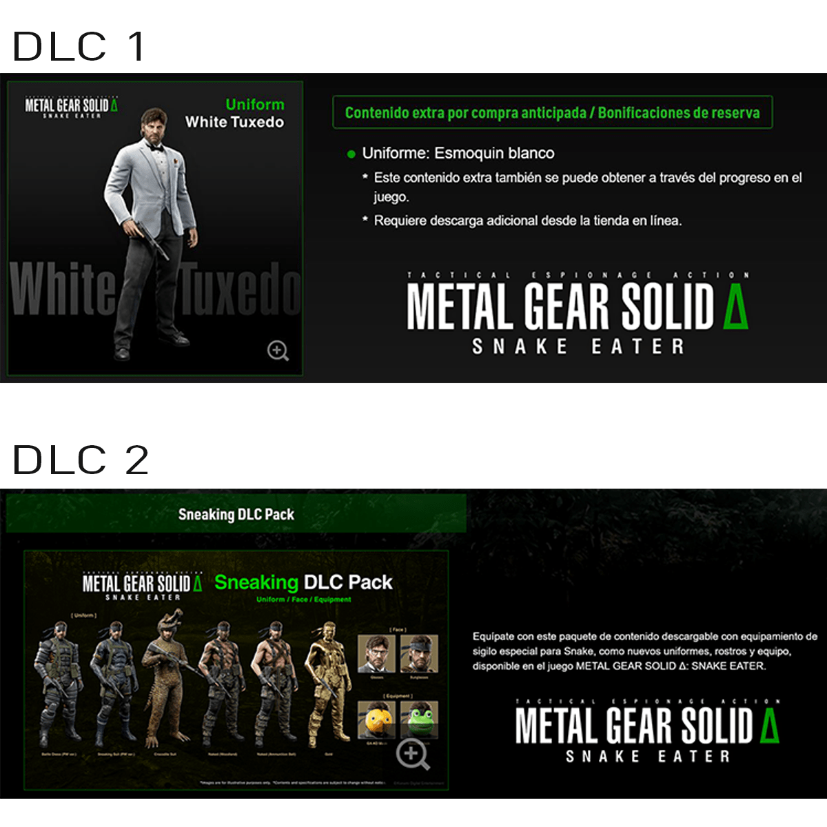 METAL GEAR SOLID-SNAKE EATER XBS