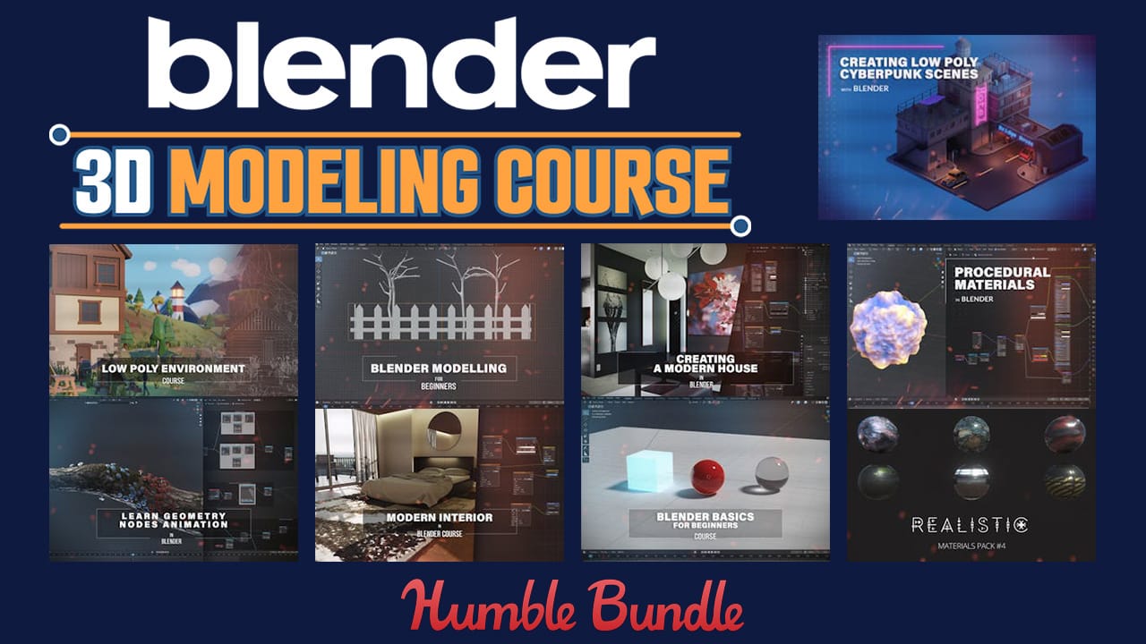 Level Up Your Blender Skills & Support Charity! Level Up Your Blender Skills & Support Charity!