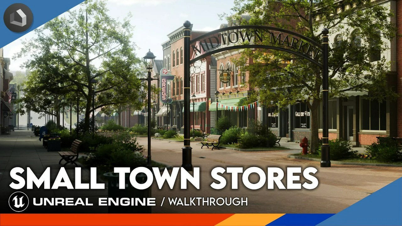 Build a Custom Photorealistic American Town in Minutes with This UE5 Modular Kit Build a Custom Photorealistic American Town in Minutes with This UE5 Modular Kit