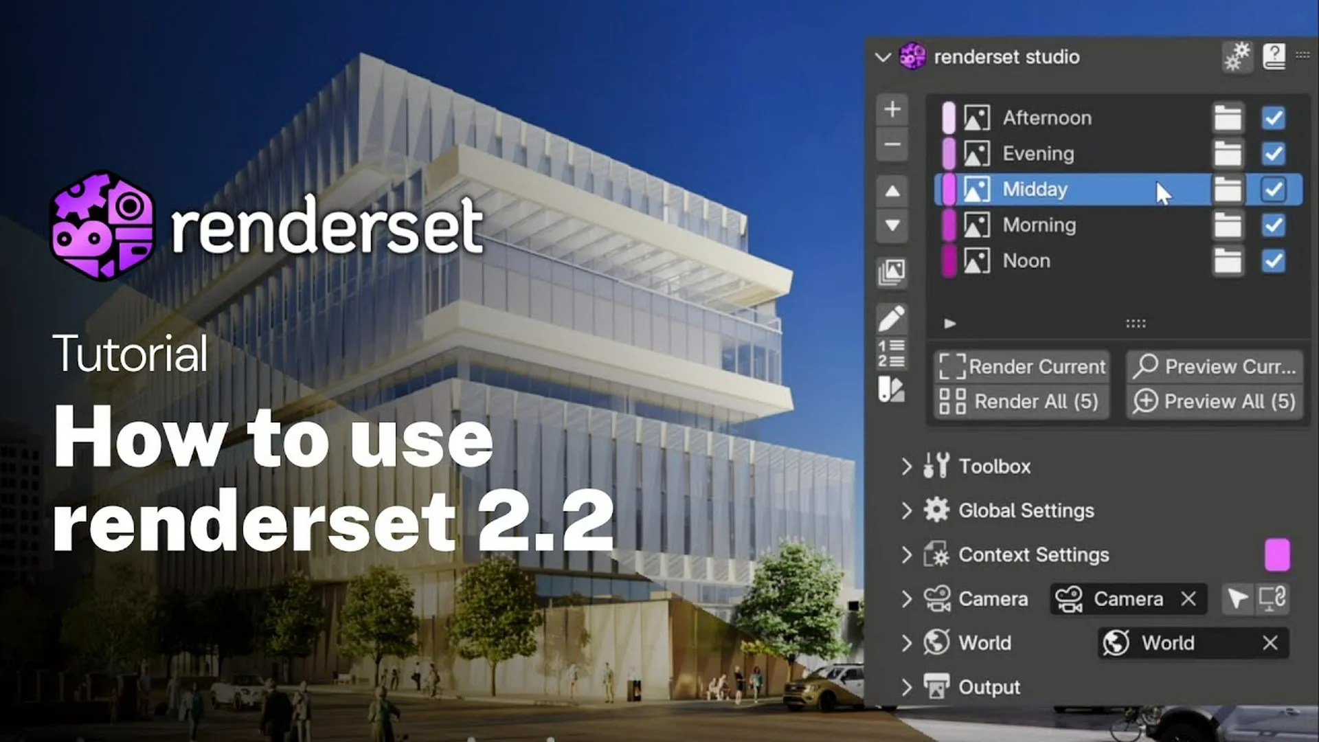 Blender RenderSet: Tame Scene Chaos! Blender RenderSet: Tame Scene Chaos!