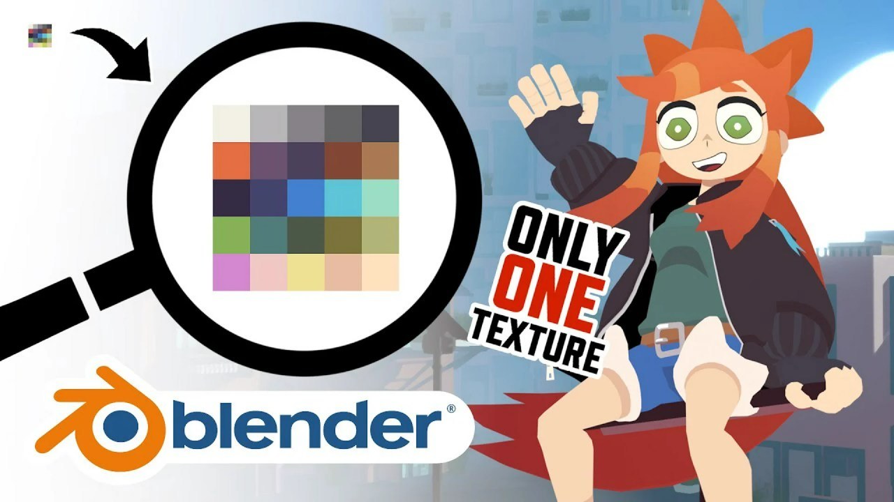 Simplifying Blender Textures with Smart Atlas Techniques Simplifying Blender Textures with Smart Atlas Techniques