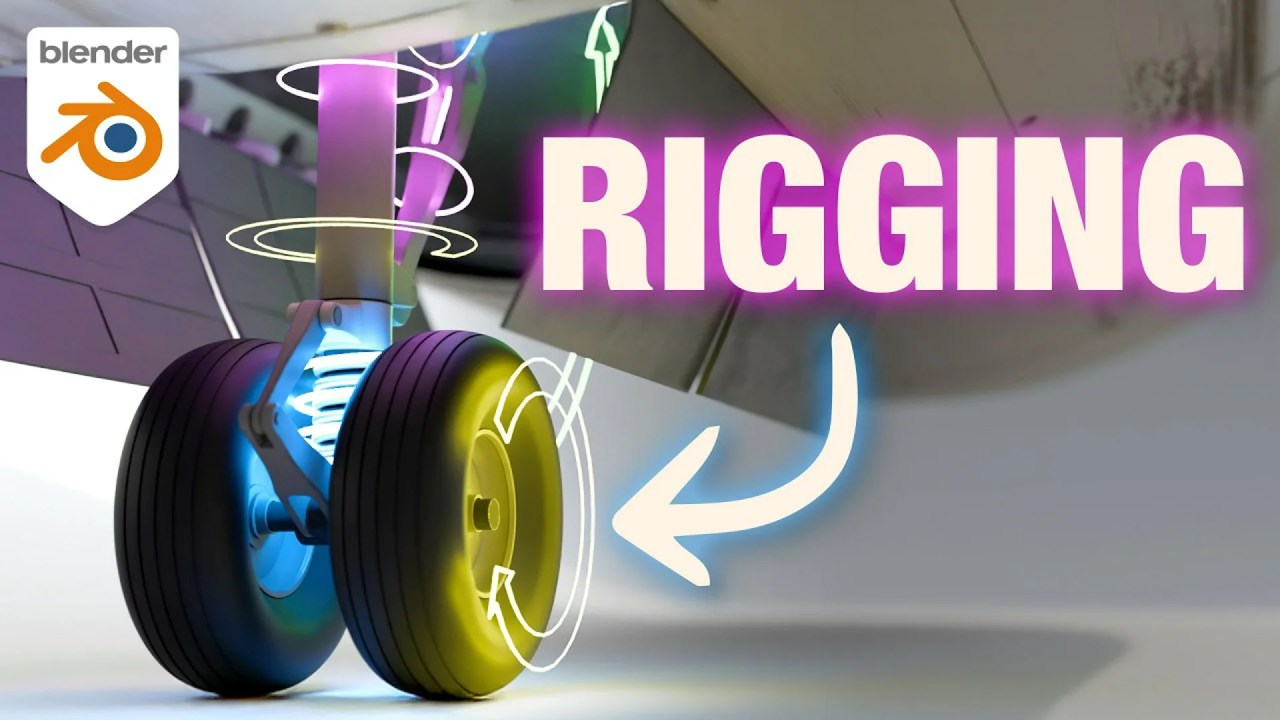 Aircraft Animation: Rigging Landing Gear in Blender Aircraft Animation: Rigging Landing Gear in Blender