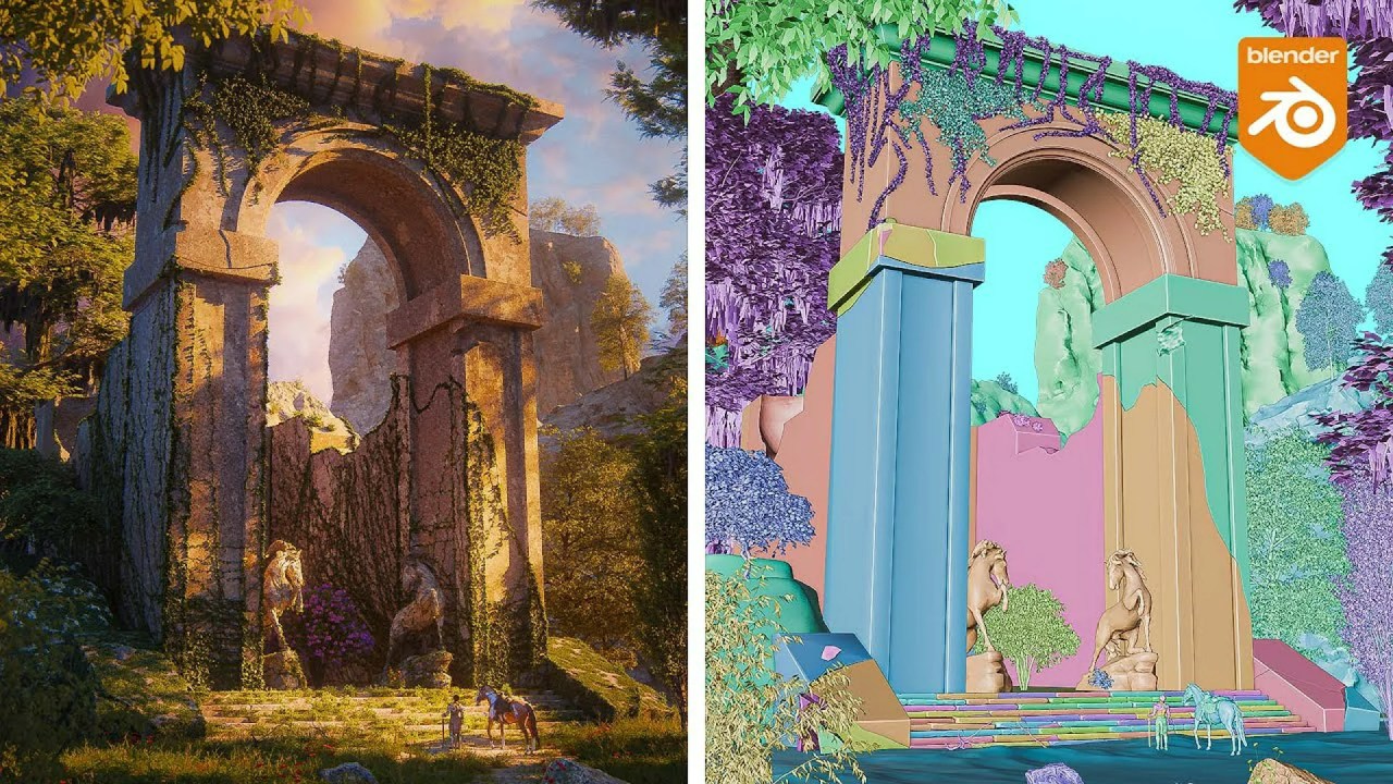 3D Art: Master Ancient Architecture in Blender 3D Art: Master Ancient Architecture in Blender