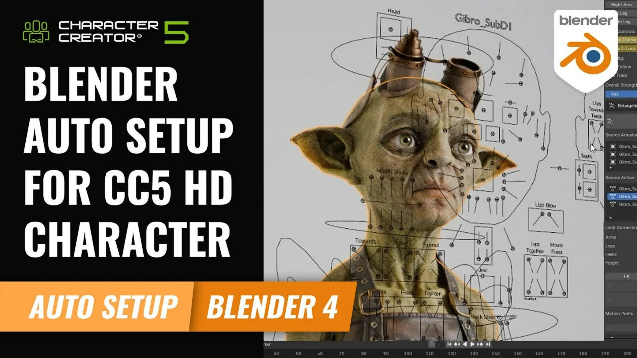 Effortless Digital Humans: CC5 Data Link to Blender Effortless Digital Humans: CC5 Data Link to Blender