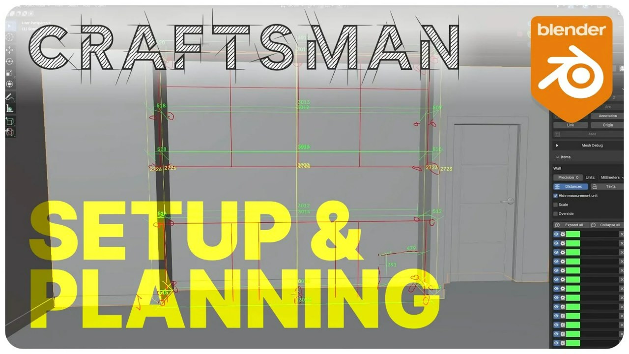 Crafting Precision: Designing Custom Built-Ins with Blender and CG Cookie Crafting Precision: Designing Custom Built-Ins with Blender and CG Cookie