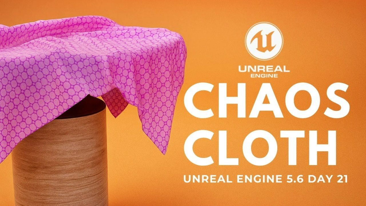 Realistic Cloth in UE5: Chaos Physics Tutorial Realistic Cloth in UE5: Chaos Physics Tutorial