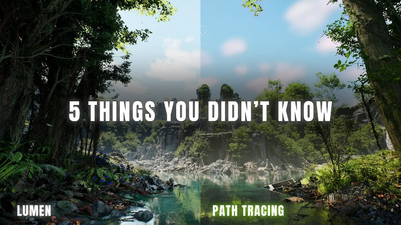Beyond Lumen: Unveiling the 5 Unknown Truths of Path Tracing for Next-Gen Cinematic Lighting Beyond Lumen: Unveiling the 5 Unknown Truths of Path Tracing for Next-Gen Cinematic Lighting