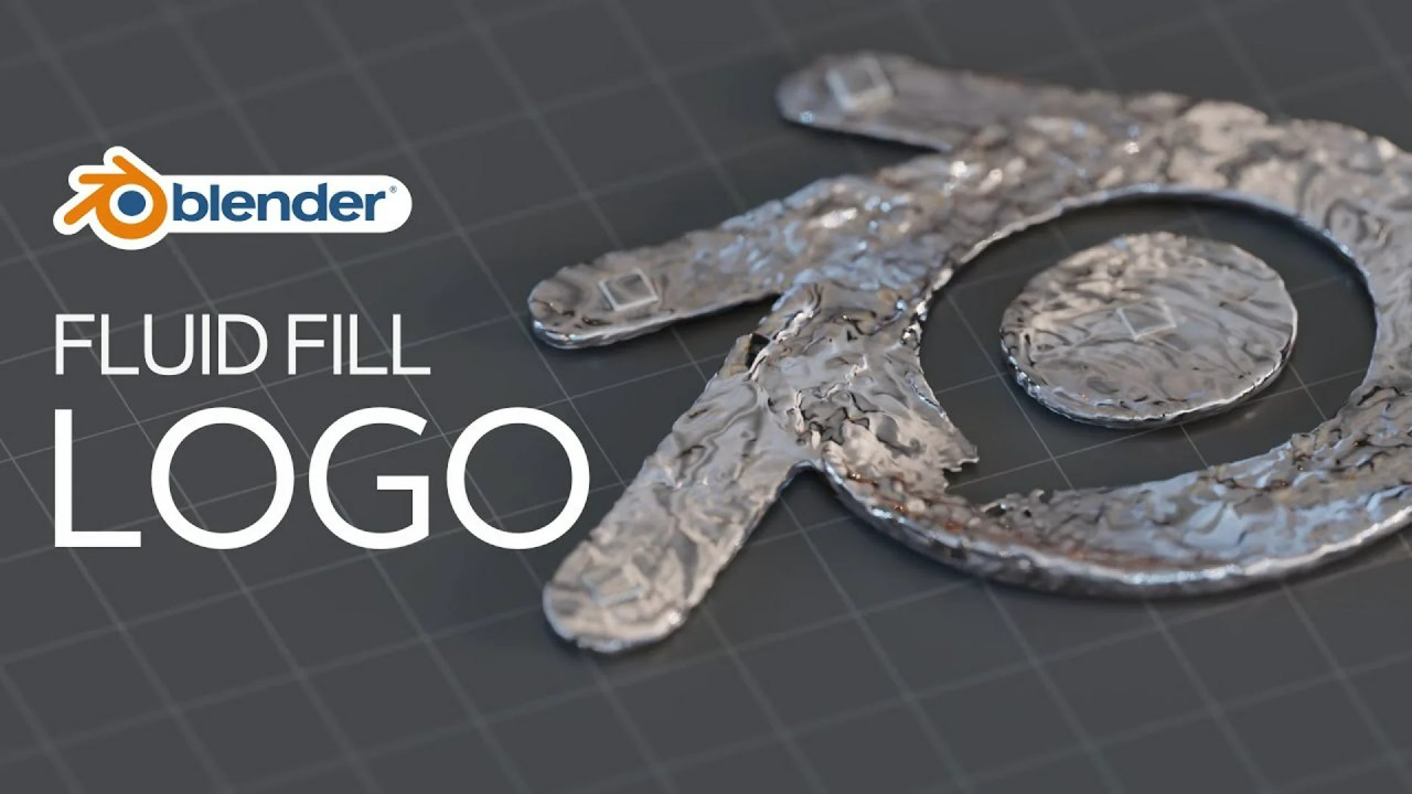 Blender Fluid Dynamics: How to Fill Any SVG Logo with Liquid Blender Fluid Dynamics: How to Fill Any SVG Logo with Liquid