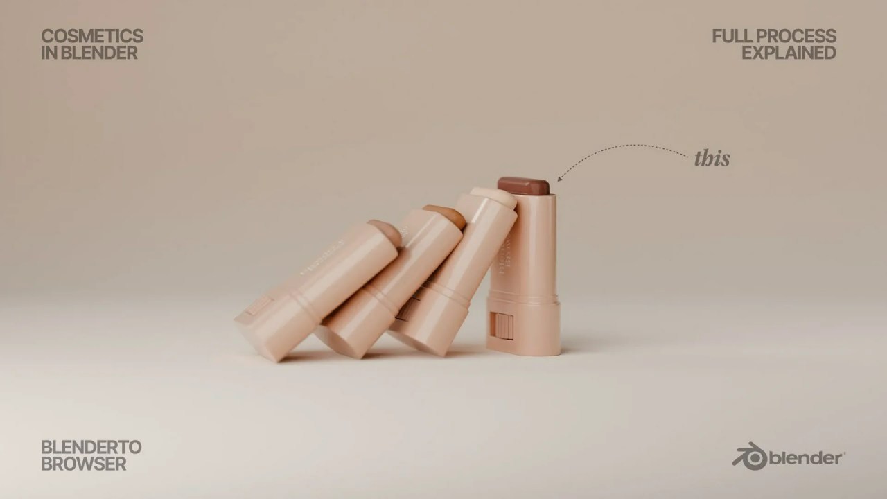 Quick & Realistic: Texturing and Lighting Your 3D Products in Blender Quick & Realistic: Texturing and Lighting Your 3D Products in Blender