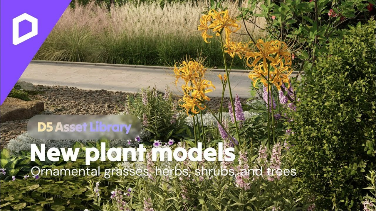Elevate Your ArchViz: D5 Render’s New Animated Plant Models Are Here! Elevate Your ArchViz: D5 Render’s New Animated Plant Models Are Here!