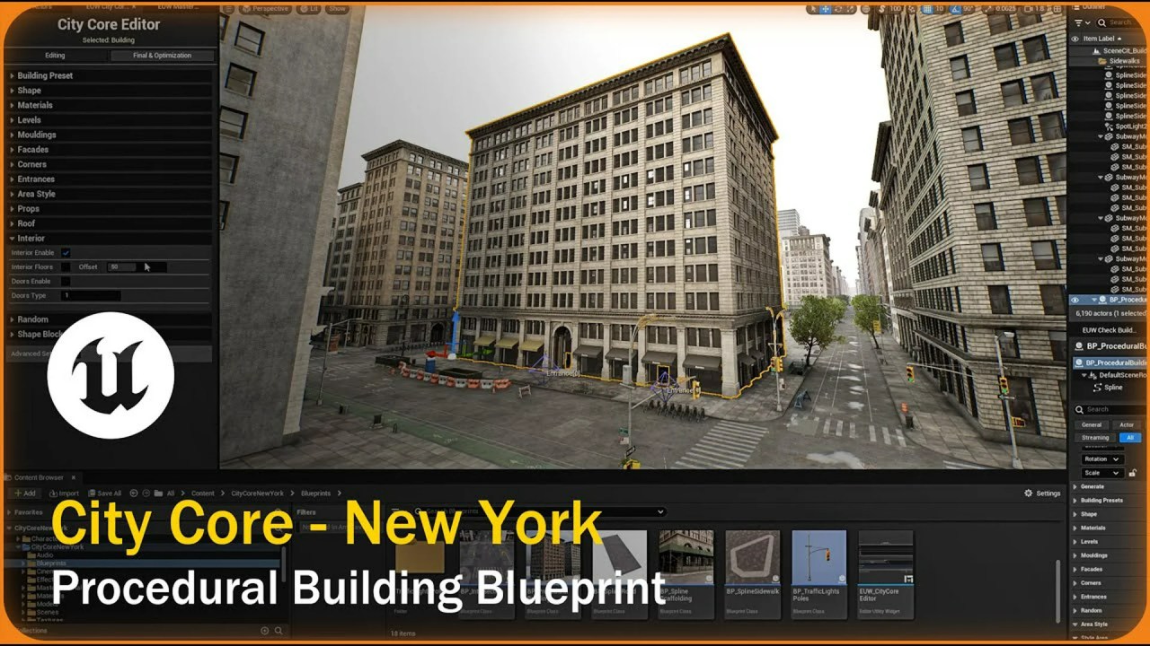 Build NYC in Unreal Engine Fast! Build NYC in Unreal Engine Fast!