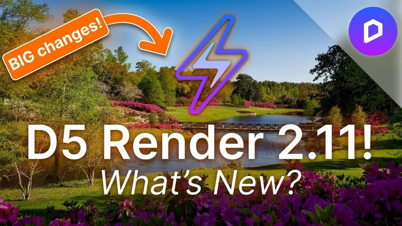 D5 Render 2.11 Deep Dive: AI Agent, Path Tracing & More! D5 Render 2.11 Deep Dive: AI Agent, Path Tracing & More!