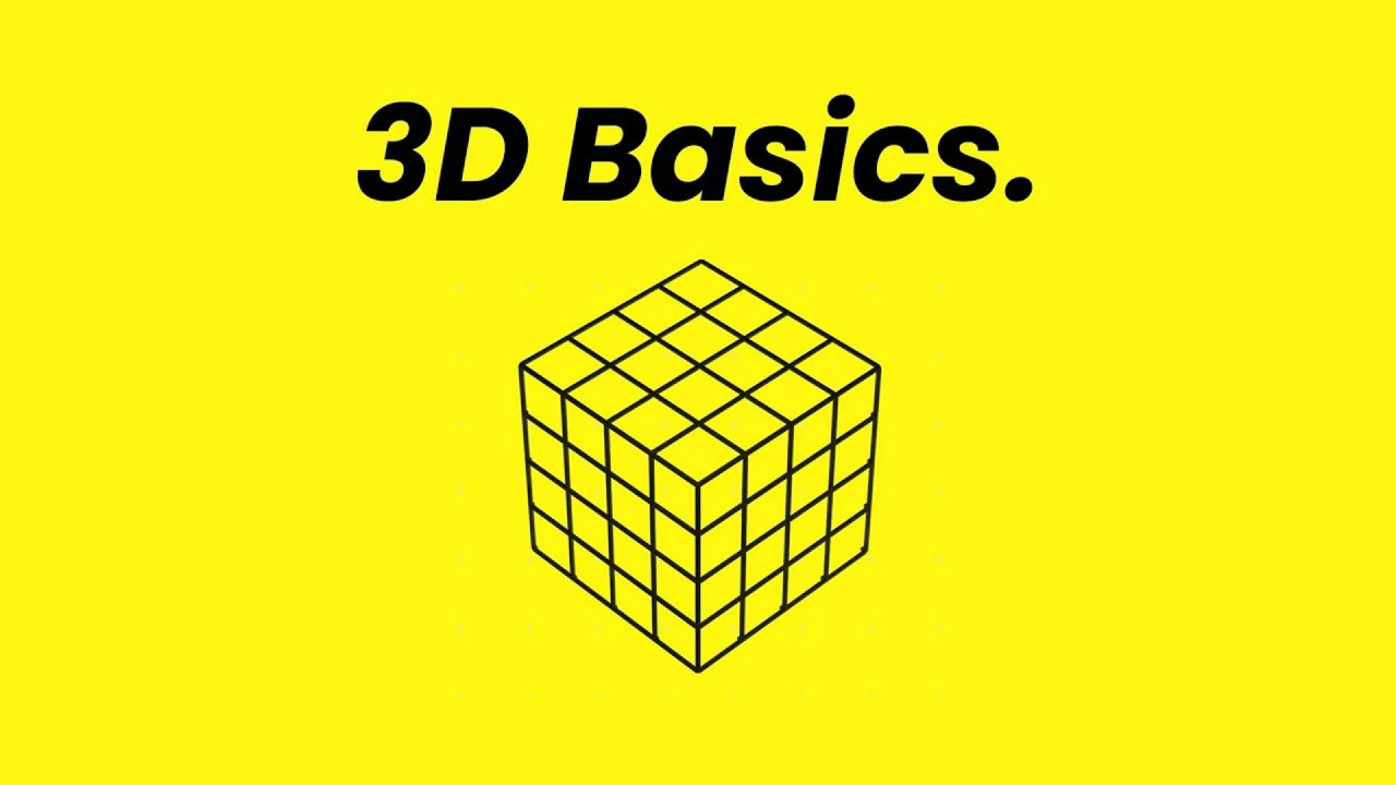 Master the Foundations: Every Essential 3D Concept Explained Master the Foundations: Every Essential 3D Concept Explained