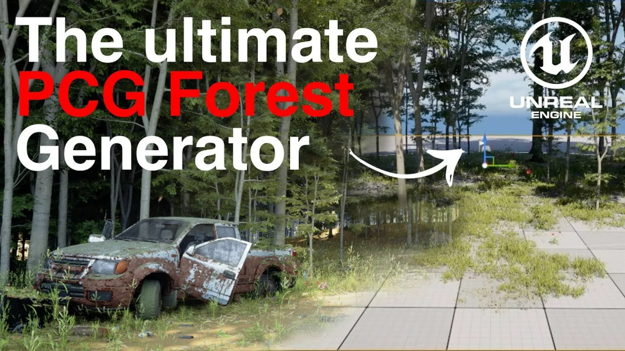 PCG Forest 2: The Ultimate Tool for Dynamic Procedural Environments in Unreal Engine 5 PCG Forest 2: The Ultimate Tool for Dynamic Procedural Environments in Unreal Engine 5