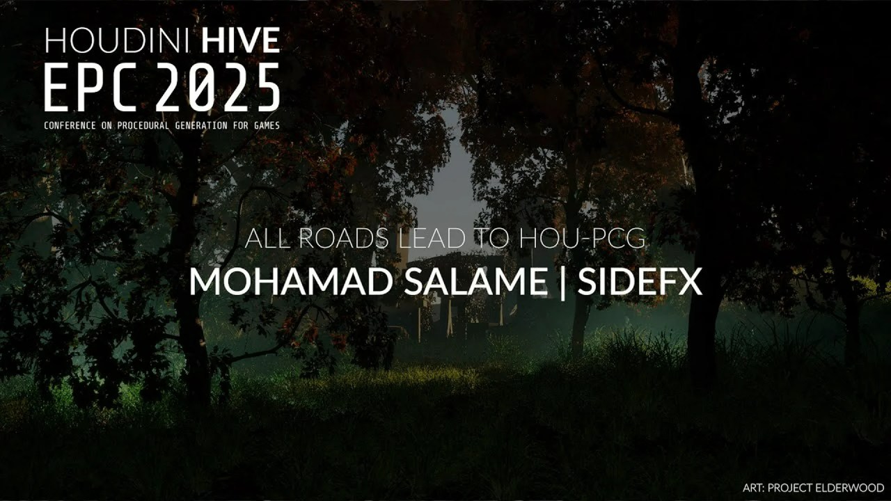 From Houdini to Unreal: Building Dynamic Worlds with PCG and Mohamad Salame From Houdini to Unreal: Building Dynamic Worlds with PCG and Mohamad Salame
