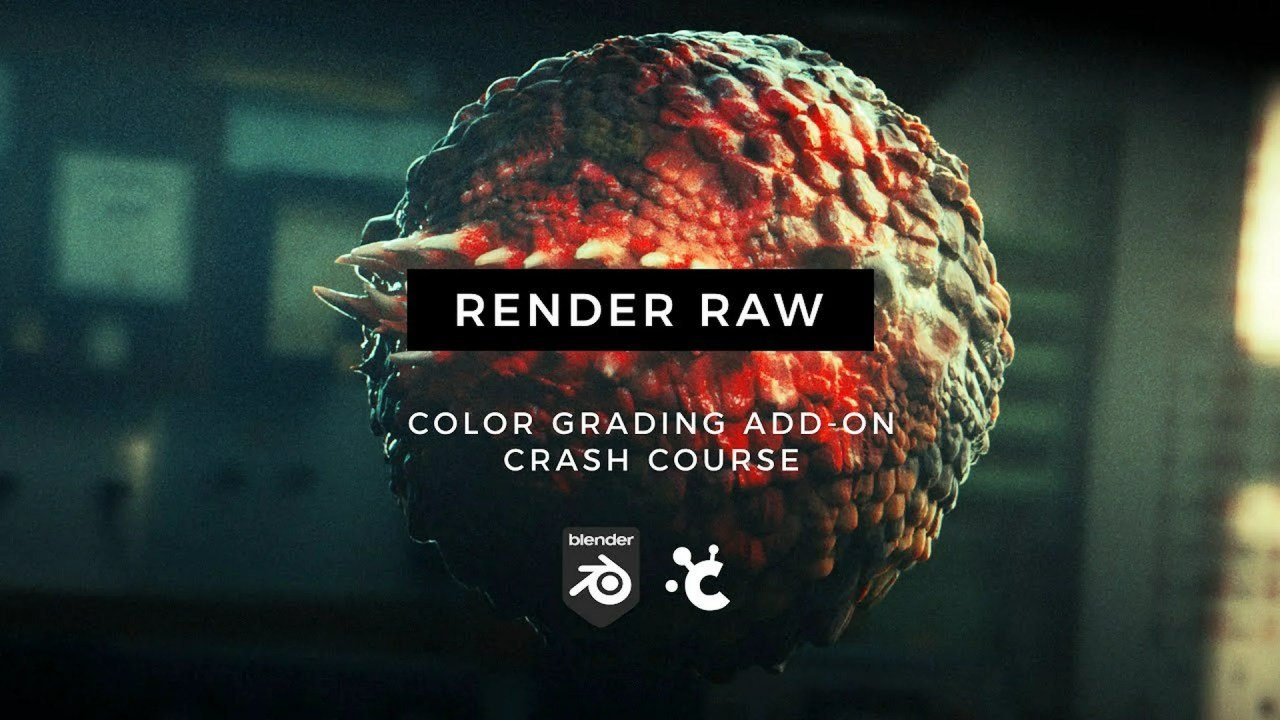Free Blender Color Grading Course! +10% Off Render Raw Addon! Free Blender Color Grading Course! +10% Off Render Raw Addon!