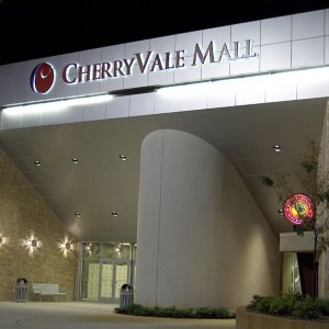 The entrance to CherryVale Mall, as seen in 2014 The entrance to CherryVale Mall, as seen in 2014