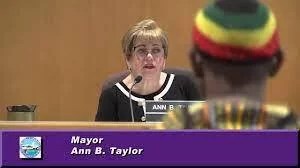 Ann B. Taylor, Mayor Ann B. Taylor, Mayor